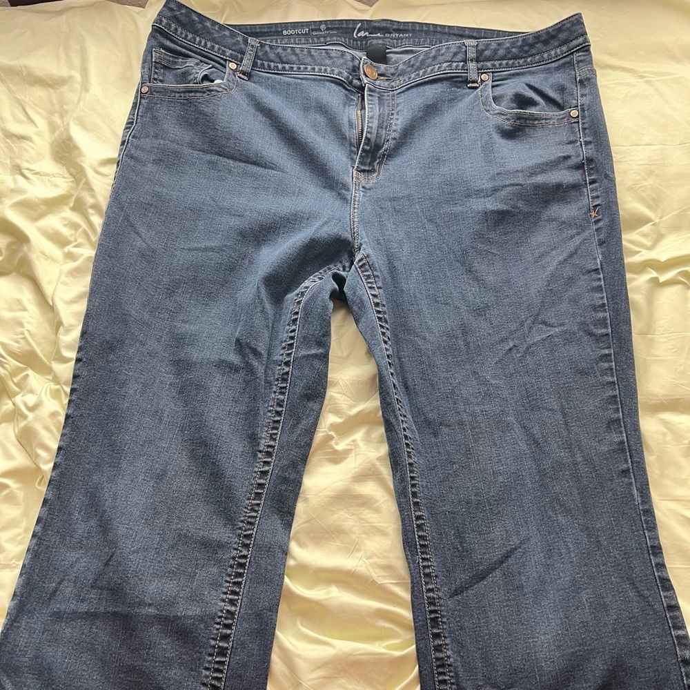 Size 24 Lane bryant Genius Fit Bootcut Jeans